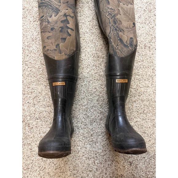 Hodgman Wadewell Vintage Waders Mens Camo Insulated Hunting Fishing main image 11